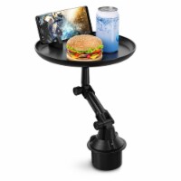 HyperGear Car Caddy Cup Holder Swivel Tray Black