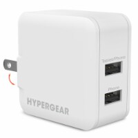 HyperGear 17W Dual USB Wall Charger White