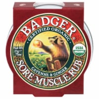 Badger Organic Cayenne and Ginger Sore Muscle Rub