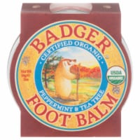 Badger Organic Foot Balm Peppermint & Tea Tree Perspective: Main