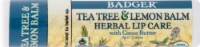 Badger Organic Tea Tree & Lemon Herbal Lip Balm Perspective: Main