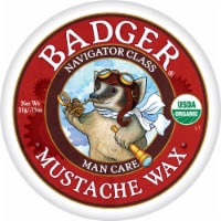 Badger® Navigator Class Man Care Mustache Wax Perspective: Main