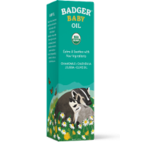 Badger® Chamomile & Calendula Calming Baby Oil Perspective: Main