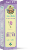 Badger® Pregnant Belly Oil Rose & Vanilla Perspective: Main