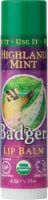 Badger  Organic Lip Balm   Highland Mint Perspective: Main