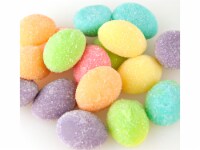 Gummi Sanded Easter Eggs Fruit Flavors bulk gummy Easter Candy 4.5 pounds