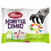 Albanese® Halloween Monster Combo Sweet & Sour Gummies Perspective: Main