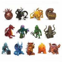 Kidrobot KR68320 3 in. Dungeons & Dragons Vinyl Mini MS1 Display Novelties - 24 Piece