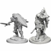 WizKids WZK72629 Dungeons & Dragons Nolzurs Marvelous Unpainted Human Male Paladin Miniature