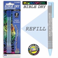 G T Luscombe 10343 Highlighter Bible Dry Blue Refill