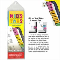 G T Luscombe 125852 Bible Tab Verse Finders Horizontal Thin Pack Kids Tab