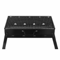 Portable BBQ Grill Foldable Charcoal Grill Lightweight Smoker Grill