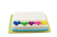 Bakery Fresh Goodness Party Balloons White Cake with Buttercreme Icing