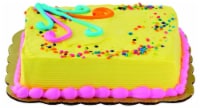 Color Fleur de Color White Cake with Whipped Icing Perspective: Main