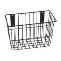 Rack Em Racks 9087-B Universal Wire Basket, Black - 12 x 6 x 8 in.