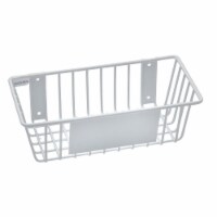 RACKEM RACKS 9176-W 18 x 6 x 4 in., Wire Basket - White