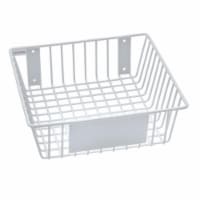 RACKEM RACKS 9178-W 12 x 12 x 4 in. Wire Basket - White