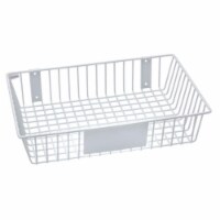 RACKEM RACKS 9179-W 18 x 12 x 4 in. Wire Basket - White