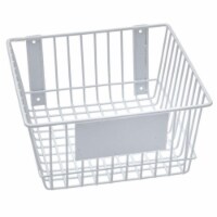 RACKEM RACKS 9184-W 12 x 12 x 6 in. Wire Basket - White