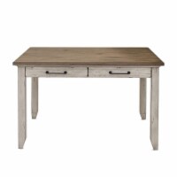 Steve Silver Bear Creek Rustic Ivory and Honey Multi-Function Table
