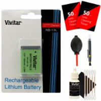 Nb-13l Replacement Battery For Canon Powershot G7 X Ii With Accessory Bundle
