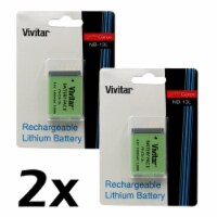 2 Nb-13l Replacement Batteries For Canon Powershot G5x G7x G9x Sx720 Sx730 Sx620