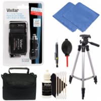 Vivitar Replacement Battery Canon Lp-e17 Kit For Canon Rebel T6i, T6s, Kiss X8i