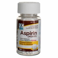Quality Choice Aspirin Pain Relief, 325 mg, 100 Ct