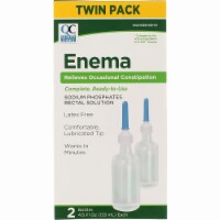 Quality Choice Enema, 4.5 fl oz, 2 Ct