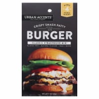 Urban Accents® Crispy Smash Patty Classic Steakhouse Burger Seasoning Perspective: Main