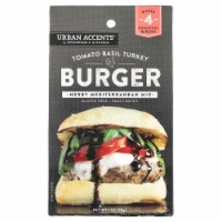 Urban Accents® Tomato Basil Turkey Herby Mediterranean Burger Seasoning Perspective: Main