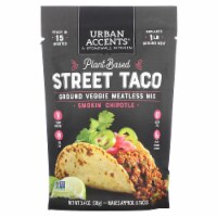 Plant Based Street Taco Protein Meatless Mix, Protein and Seasoning Mix Perspective: Main