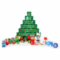 Christmas Tree Advent Calendar Pre-Filled with 24 Toys/Stickers