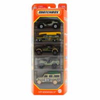 Matchbox - 5-Pack, MBX City Adventure III