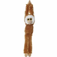 24 Aurora World Natural Hanging Chimp Plush Stuffed Animal Monkey, Brown/White