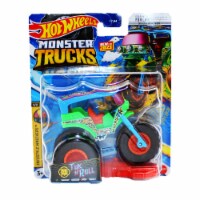 Hot Wheels Monster Trucks 1 64 Scale Tuk n Roll Includes Connect and Crash Car 1 Foods Co
