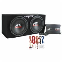 MTX 12 1200W Dual Loaded Car Subwoofer Audio, Sub Box, Amplifier & Amp Kit
