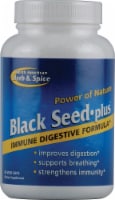 North American Herb & Spice Black Seed Plus Vegi Caps Perspective: Main