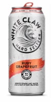 White Claw Ruby Grapefruit Hard Seltzer Single Can Perspective: Main