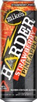 Mike's Harder Strawberry Pineapple Premium Flavored Hard Beverage Single Can Perspective: Main