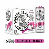 White Claw Hard Seltzer Black Cherry, 6 cans / 12 fl oz - Ralphs