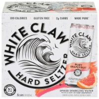 White Claw Hard Seltzer Ruby Grapefruit Perspective: Main