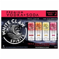 White Claw Spirits Vodka Soda Canned Cocktail Variety Pack 2 Perspective: Main