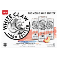 White Claw Hard Seltzer® Peach Perspective: Main