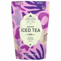 Harney & Sons Fresh Brew Iced Tea Black Currant Black Tea 15 Tea Bags - 7.5 oz (212 g) Perspective: Main