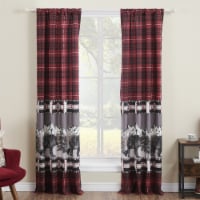 Timberline Red, Window Panel Pair
