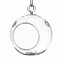 Athenas Garden HCH0108 8 in. Clear Round Hanging Terrarium Globe
