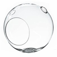 Athenas Garden HCH0106NH 6.5 x 6 in. Clear Round Globe Terrarium, Votive Candle Holder & Vase