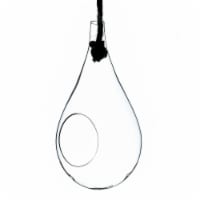 Athenas Garden HCH0910 5 in. Small Clear Rope Hanging Terrarium & Vase