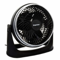 Impress IM-718TC 9 in. Ultra Velocity Fan- Black